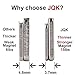 JQK Drawer Magnetic Door Catch, Thin Cabinet Magnet Ultrathin Furniture Latch for Sliding Door Closure Kitchen Cabinet Closer Cupboard(4 Pack), 15 lbs Magnet Silver, HCC200-P4