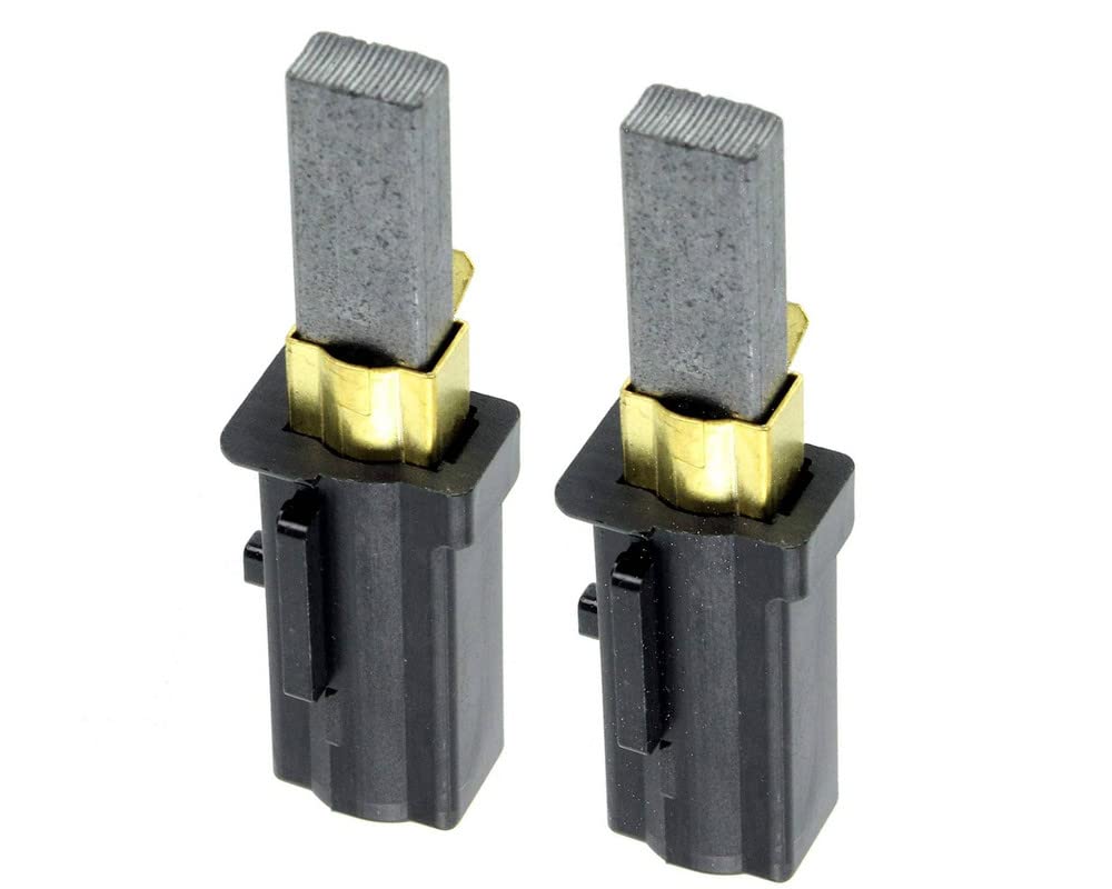 LAZER ELECTRICS Carbon Brushes & Holders for Numatic Henry Hetty Vacuum Cleaners - Only for use with Lamb Motors (Pack Of 2, Replaces 230155, 230240, 2311480)
