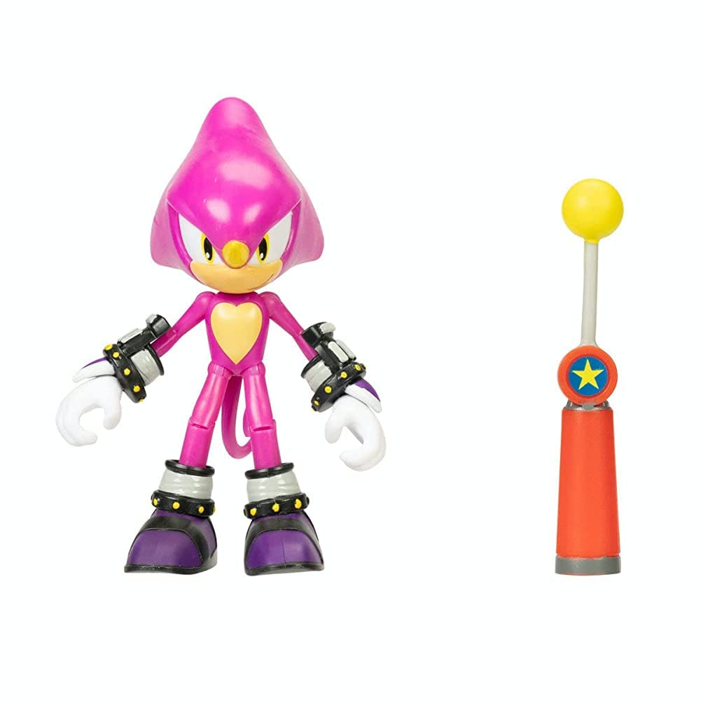 SONIC THE HEDGEHOG Espio Chameleon with Checkpoint 4"
