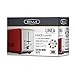 BELLA 14093 LINEA 2 Slice Toaster with Extra Wide Slot, Color Red