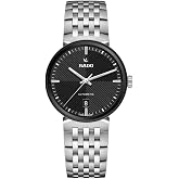 Rado - Florence Open Heart - Unisex Automatic Swiss Watch - 39mm Black Dial - Silver Stainless Steel Bracelet - R48903153