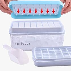 Burfocus Ice Cube Tray, Ice Trays Ice Ball Maker