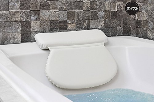 Relaxation Bubble Bath Pillows for Tub: Bath Accessories Home Spa Bathtub Cushion Support for Head, Neck, Back and Shoulder. Pampering Gifts for Women and Men, Spa Gift Set for Her and Him
