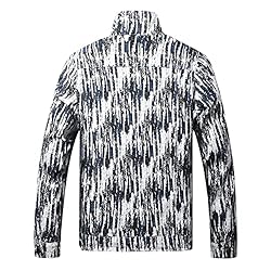 LAMKUKU Mens Denim Jacket Ripped Slim Jean Jacket