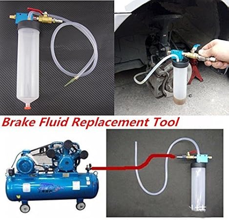 Amazon 車のブレーキフルードブリード液体充填ツールポンプオイル交換ツール排水ツール空の交換装置油圧クラッチオイルポンプオイルツール刹车油换取器 燃料 オイル用ツール 車 バイク