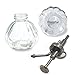 Ebristar Plant Mister, Glass Watering Spray Bottle with Bronze Top Pump 6.5