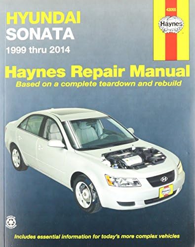 Haynes Repair Manuals Hyundai Sonata, 99-08 (43055)
