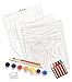 Faber-Castell Young Artists Deluxe Paint By Number Mixed Media Kit - Munch: The Scream