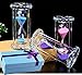 SZAT PRO Hourglass, Sand Timer 30 Min/Mins Hour Glass with Gift Box Package(Pink,Crystal)