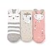 CoCoCute Baby Socks -3 Pairs Ultra Thick Winter Toddler Socks Baby Boy and Girl Socks Infant Socks Kid Sock Warm Cotton Crew Socks (S(1-3Y), Rabbit&Bird)