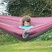 AnorTrek Camping Hammock, Super Lightweight Portable Parachute Hammock with Two Tree Straps Single or Double Nylon Travel Tree Hammocks for Camping Backpacking Hiking