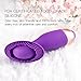 Utimi 10-speed Vibrator Silicone Brush Clitoris Massager Rechargeable Vulva Stimulator with Salient Points