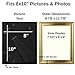Icona Bay 8x10 Picture Frames (Gold, 6 Pack), Contemporary Photo Frames 8 x 10, Wall Mount or Table Top, Elegante Collection