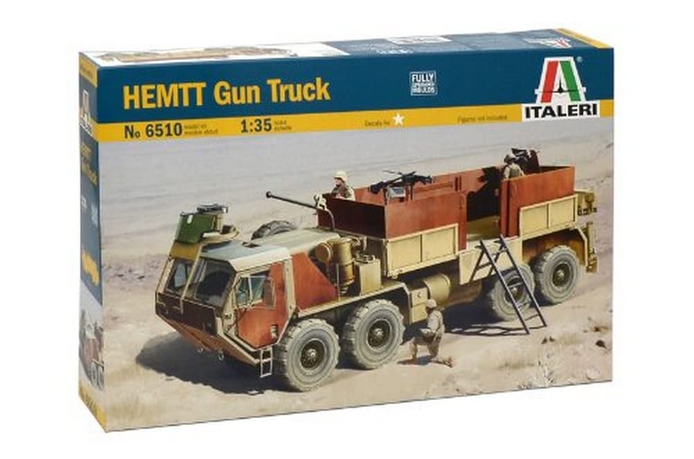Italeri 510006510 – 1:35 Hemtt Gun truck