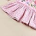 novatx Baby Girls' Long Sleeves Cotton Dress (5/6Y)