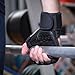 Weight Lifting Gloves with Special Inserts for a Stronger Grip | Integrated Wrist Wraps | Full Palm Protection | Great for Pull-Ups, Cross-Training, Fitness & Powerlifting | Men & Women