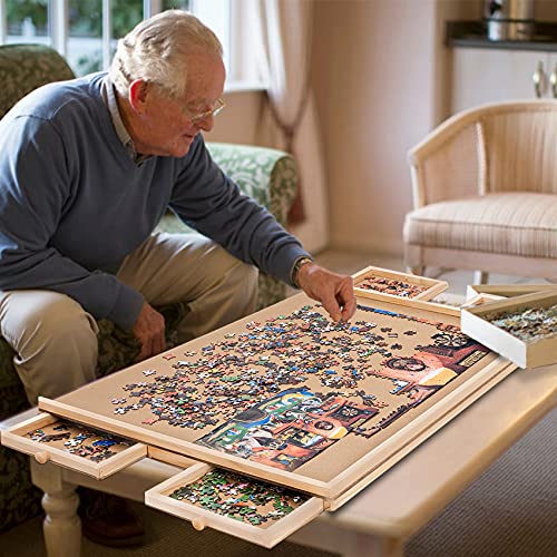 Lovinouse Premium Jigsaw Puzzle Board for 1000 Pieces Puzzles, Portable