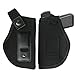 Jwxstore Gun Concealed Carry IWB Holster, Inside The Waistband Holster, Fits All Firearms S&W M&P Shield 9/40 1911 Ruger LC9 Taurus PT111 G2 Sig Sauer Glock 17 19, Right-Handed, 2 Piece