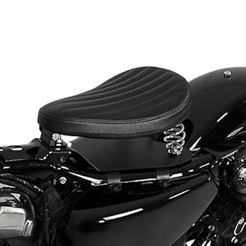 Leather Motorcycle Spring Solo Seat For Honda Shadow Vlx 600 Shadow Spirit 1100 Leather Motorcycle Spring Solo Seat For Honda Shadow Vlx 600 Shadow Spirit 1100