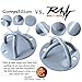 RAW Built Tech Suspension Strap Trainer Wall or Ceiling Mount - Autism & Therapy Swings - Aerial Silk/Yoga Swing Ceiling Mount - Crossfit Bracket - Gymnastic Rings & Hammock Anchor Kit w/Hardware