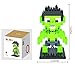 ZOZ LOZ Diamond Blocks Nanoblock the Avengers Hulk Educational Toy 130pcs