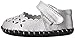 pediped Katelyn Originals Mary Jane (Infant/Toddler),Silver,Small (6-12 Months)