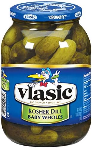 Product of Vlasic Whole Baby Dill Pickles, 46 oz.