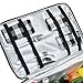 Bagmine 65 Cans Cooler Bag, Soft-Sided Collapsible Car Cooler Bag Leak-Proof Thermal Cooler Tote Bag with Side Handles, Perfect Groceries Bag, 45 Liter, 18.2