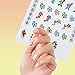 Kicko Nail Decals - 24 Sheets, 30 Decals Per Sheet - Nail Art Stickers Assortment of Colors and Designs - Party Favors, Summer, Prize