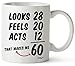 LiliWair 1965 60th Birthday Gifts Men Women | Birthday Gift for Man Woman Turning 60 | Funny 60 th Party Supplies Decorations Ideas | Sixty Year Old Bday Coffee Mug | 60 Years Gag Cups Presents Mens