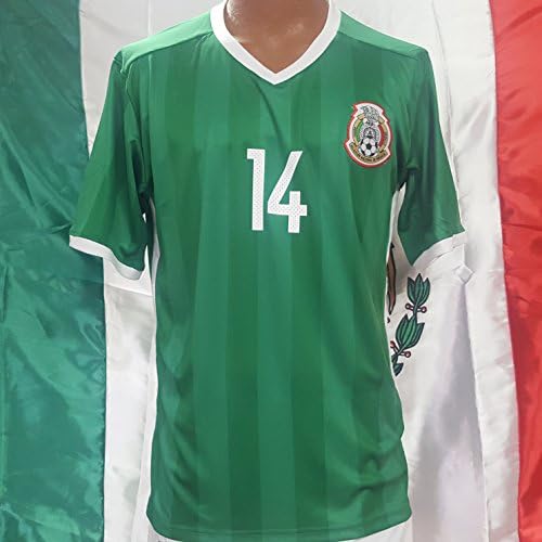 New Mexico National Team Javier "Chicharito" Hernandez Home Green Replica Jersey Adult Small