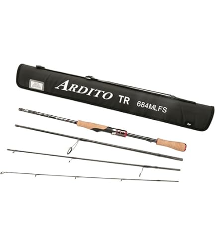 Amazon.com : Daiwa 21 Black Label Travel C61XXH-5/SB Bass Fishing