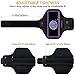 Galaxy S8+/S9+/S10+/S20+ Armband,RUNBACH Sweatproof Running Exercise Gym Bag with Key Holder and Card Slot for Samsung Galaxy Phones(Purple)