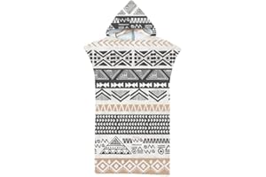 LOMTRATS Quick Dry Surf Poncho Changing Towel Robe Hoodie for Adults Men Women,Microfiber Swimming Beach Surfing Diving Home Hot Springs Bathing Parka