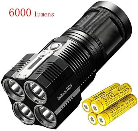 Zhong 週末限定タイムセール Keji2 多機能懐中電灯 Tm28 4 Xクリー
