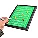 AGPTEK Soccer Coach Board Set with a Marker Pen & Eraser, Whistle & Carrying Bag