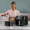 Ninja Foodi Air Fryer [AF300UK], Dual Zone, 7.6 Litre, Grey