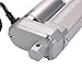Zowaysoon 50mm/2inch Electric Linear Actuator 12v DC Motor 50mm Stroke Linear Motion Controller 5.7mm/s 1500N Heavy Duty