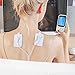TENS Unit Muscle Stimulator for Pain Relief, OMOTON Rechargeable Electronic Pulse Massager with 16 Modes,6 Pads and Dual Outputs