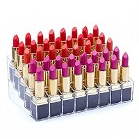 Benbilry 40 Slots Acrylic Lipstick Organizer Display Holder (40 slots)