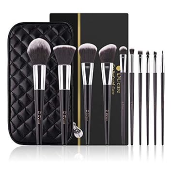 DUCARE Professional Makeup Brushes Set with Bag - Pack of 11