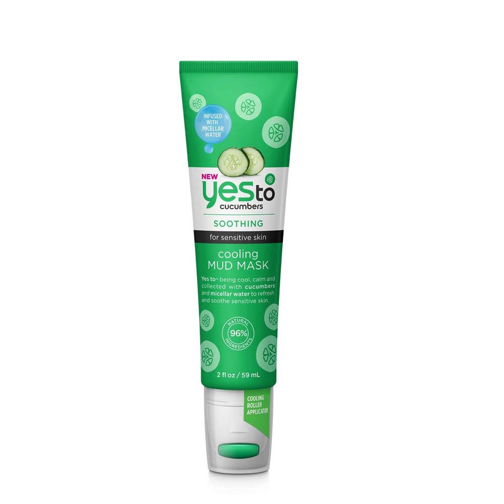 Yes To Cucumbers Cooling Mud Mask, 59 ml