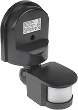 Maclean MCE25 GR Wall-Mounted 180° Motion & Dusk Sensor 1200W Grey