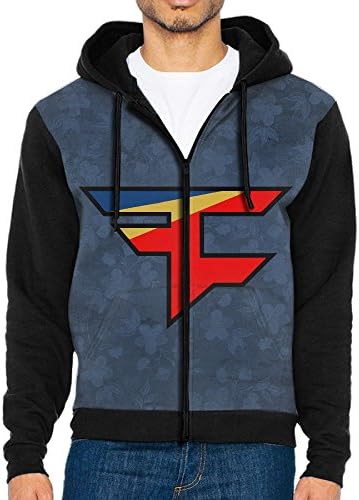 IESHOP Faze Clan Team Logo Hoodie Sweatshirt Baseball Sweater With Pocket For Men