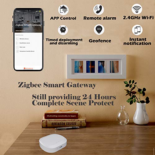 JLAZGJ Home Security System Camara de seguridad Home Security kit Alexa Compatible Security System Door Alarm Security… - Image 2