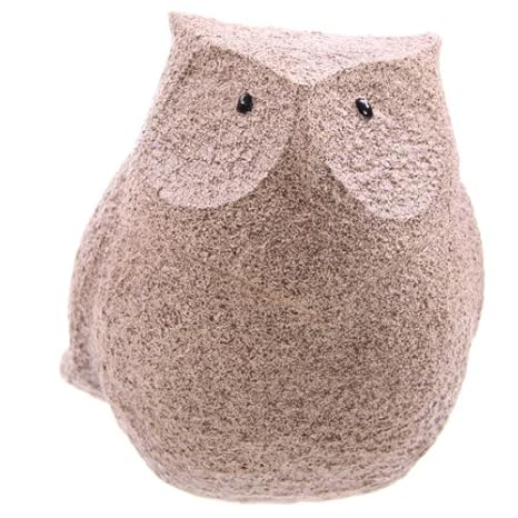 Owl - Stone Effect Garden Ornament: Amazon.co.uk: Garden & Outdoors