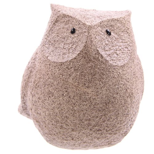 Owl - Stone Effect Garden Ornament: Amazon.co.uk: Garden & Outdoors