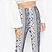 Elevin(TM) Womens Ankle Length Printed Stretch Flare Bell-bottoms Pants Trousers