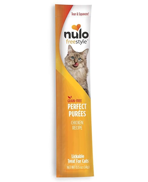 NULO PET FOOD, CAT PUREE TREAT CHICKEN.5 OUNCE