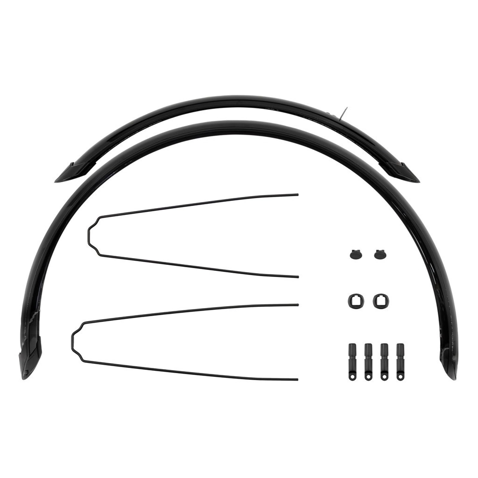 Accell Hunland Unisex - Adult Ecrp Mudguard Set, Black, One Size